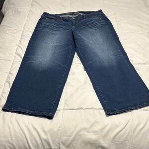 Classic Blue Women's Jeans Wide Leg